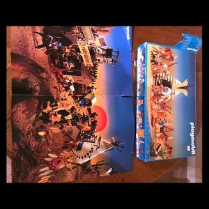 Playmobil Fort Glory and Playmobil Indian Village